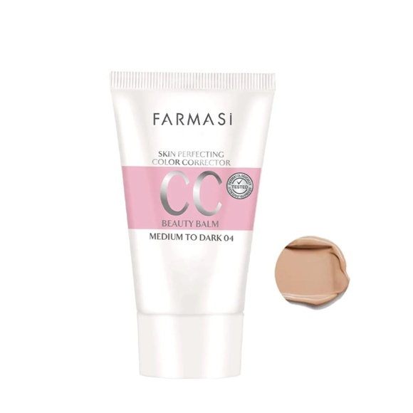 Farmasi CC Color Control Cream Foundation Cream 1.7 fl oz | 04 MEDIUM to DARK - Picture 8 of 9